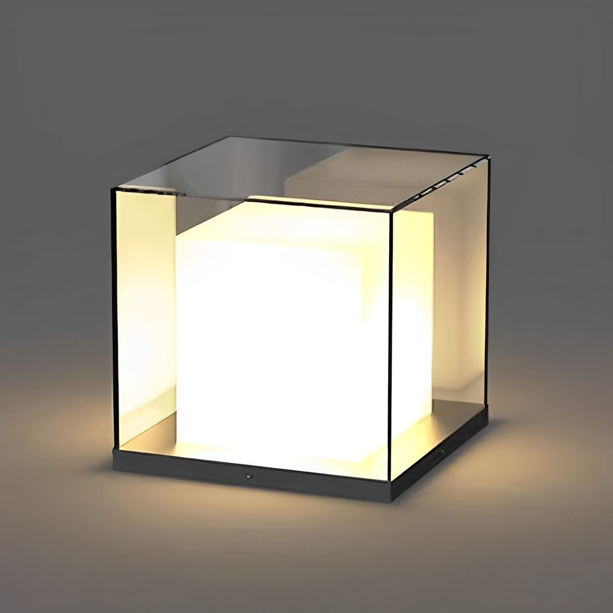 Modern Waterproof Square LED Outdoor Post Lights