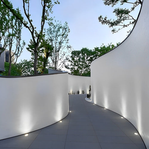 LED Recessed In-Ground Deck Stair Lights Outdoor Step Lights 16 Pcs