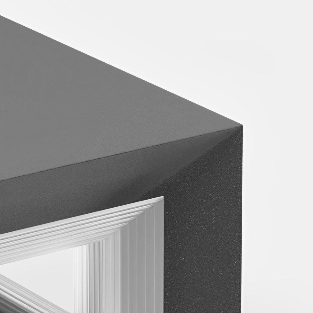 Square Modern Stainless Steel Waterproof LED Outdoor Post Lights