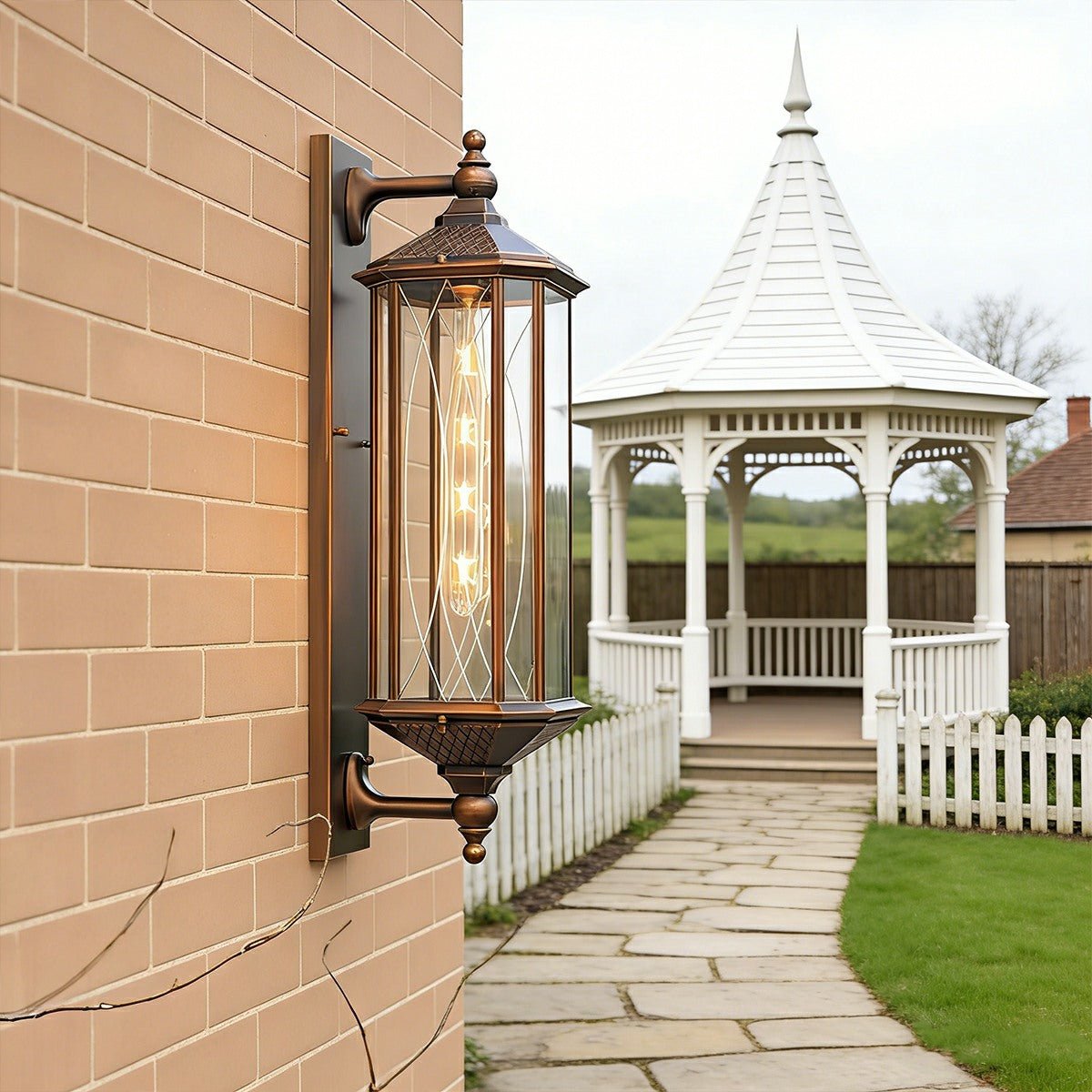 Vintage Rustic Waterproof Outdoor Porch Wall Lights