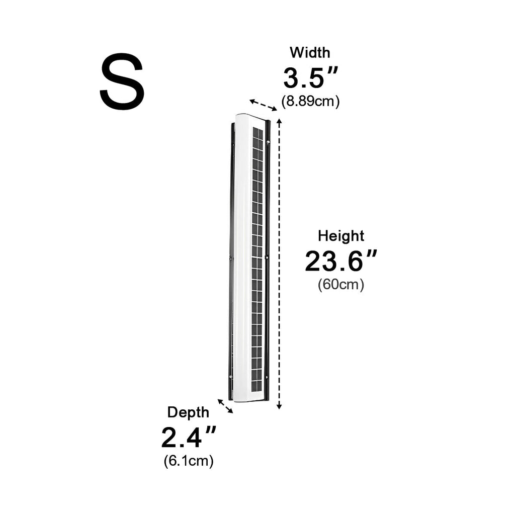 Waterproof  Solar Modern Rectangular Minimalist LED Strip Light