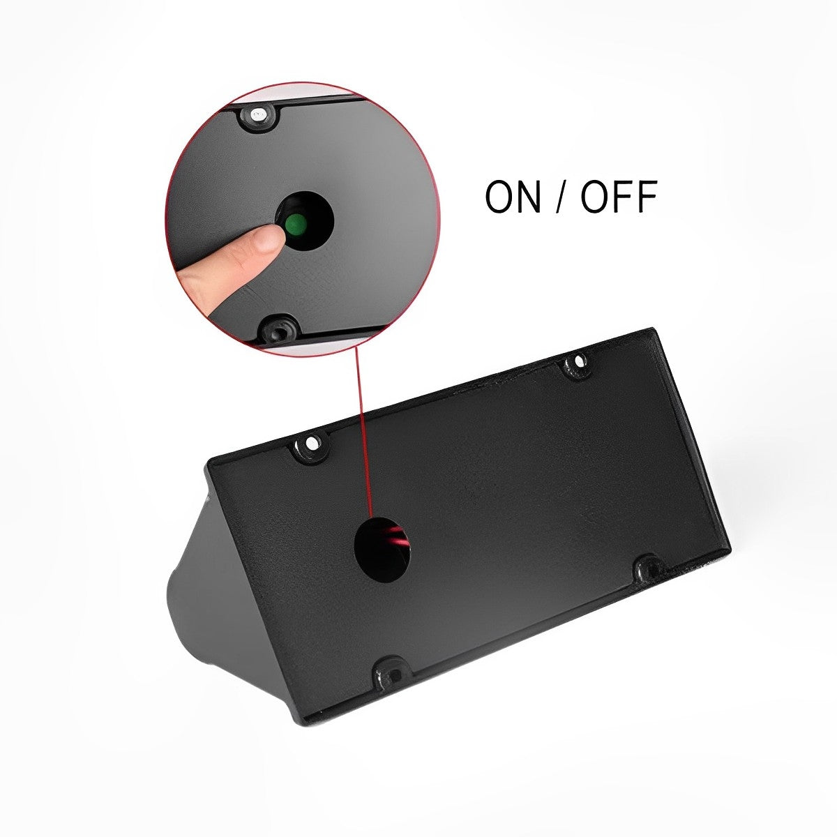 Waterproof  Solar Modern Rectangular Minimalist LED Strip Light