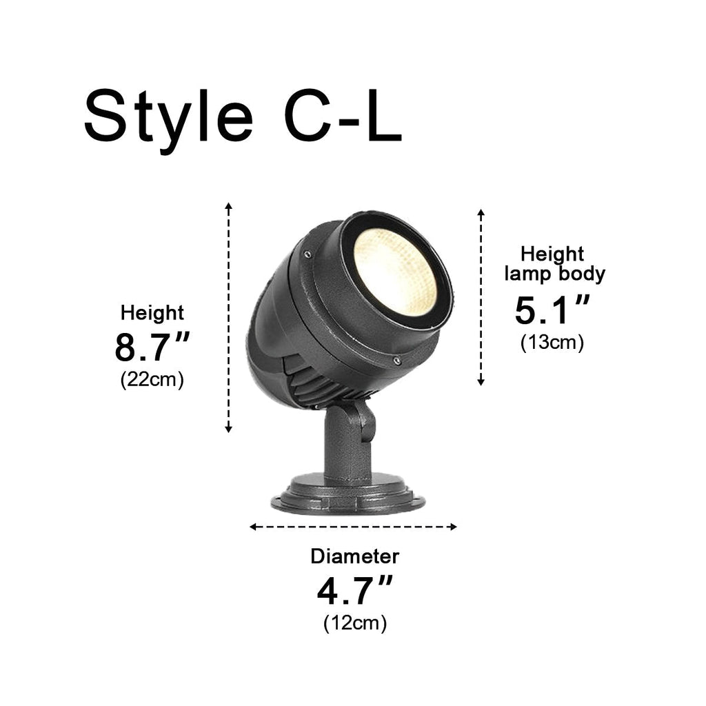 Waterproof Unique Outdoor Spotlight Lighting Tree Light Wall Light