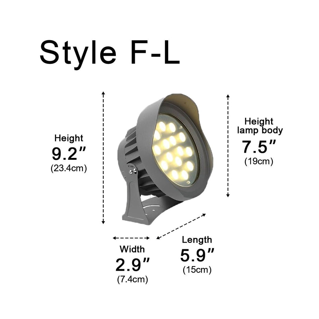 Waterproof Unique Outdoor Spotlight Lighting Tree Light Wall Light