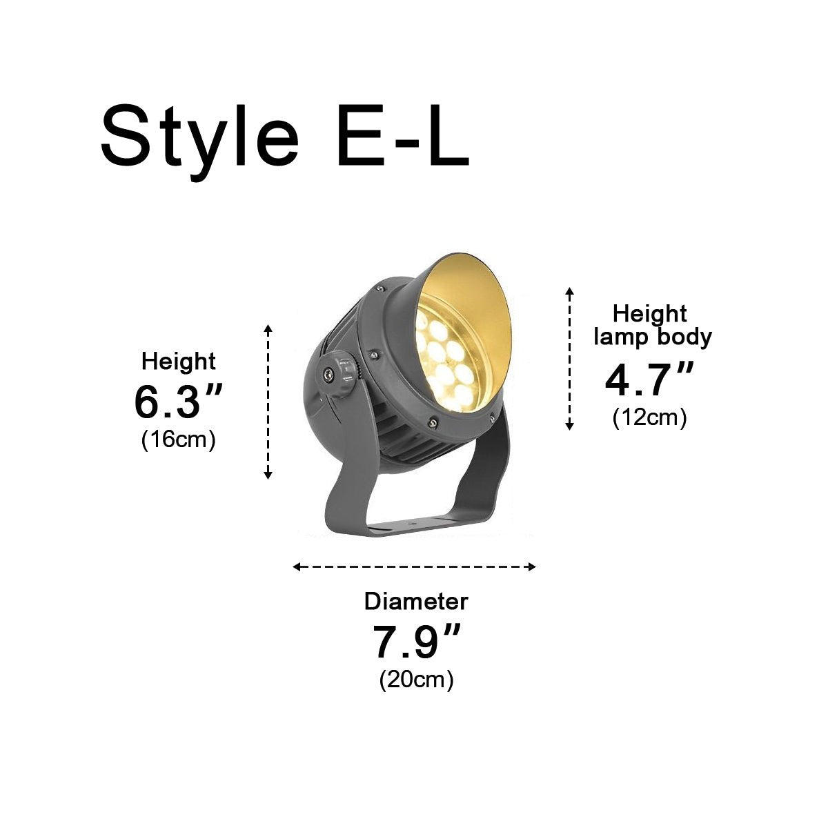 Waterproof Unique Outdoor Spotlight Lighting Tree Light Wall Light